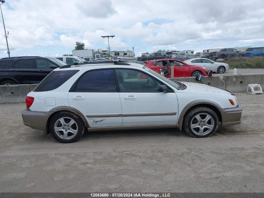 2003 Subaru Impreza VIN: JF1GG68583G801631 Lot: 12053680