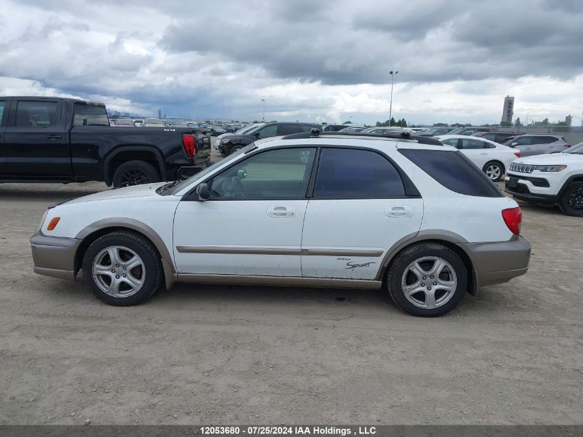 2003 Subaru Impreza VIN: JF1GG68583G801631 Lot: 12053680