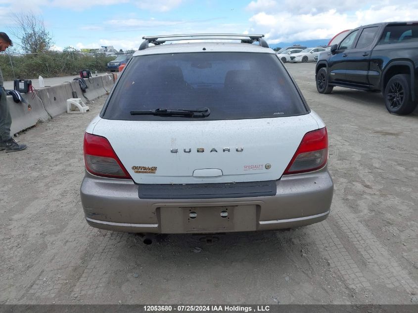 2003 Subaru Impreza VIN: JF1GG68583G801631 Lot: 12053680
