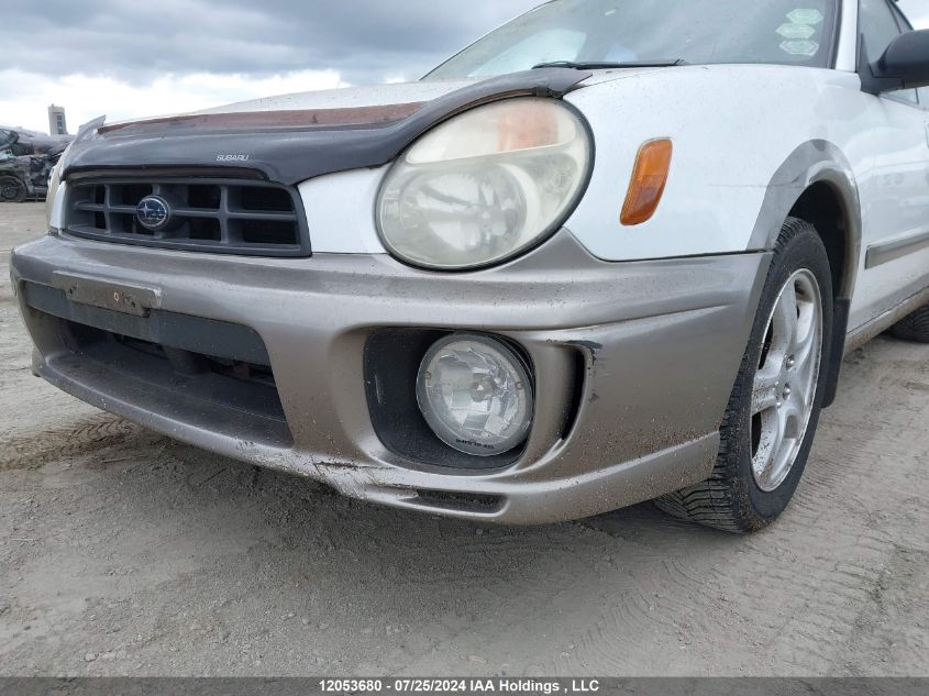 2003 Subaru Impreza VIN: JF1GG68583G801631 Lot: 12053680