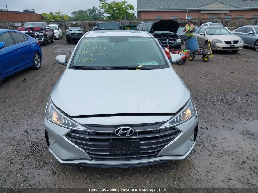 2019 Hyundai Elantra Preferred VIN: KMHD84LF0KU774368 Lot: 12053695