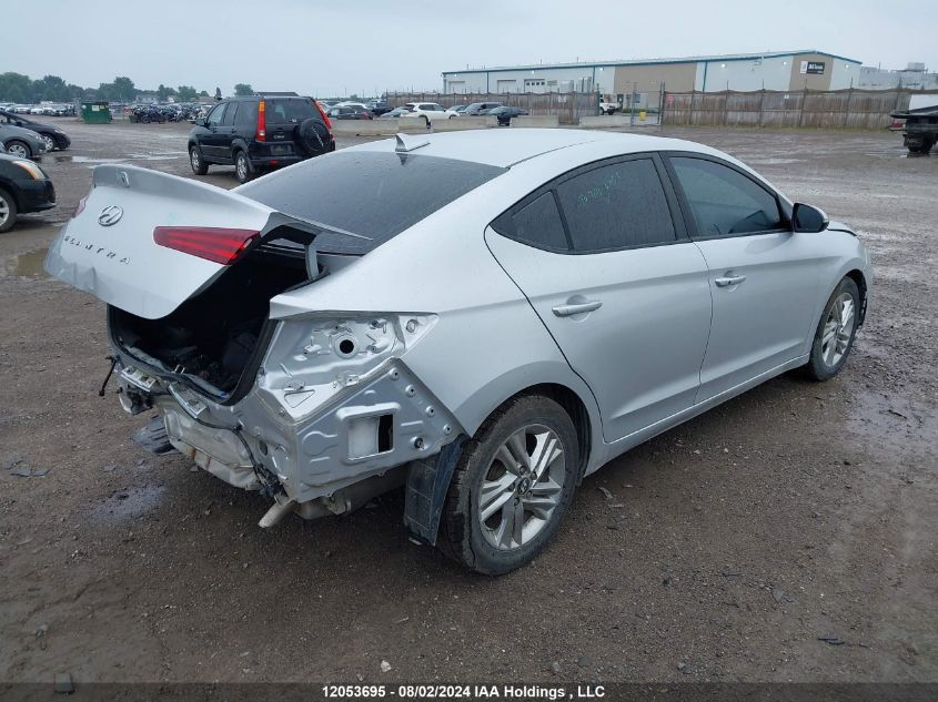 2019 Hyundai Elantra Preferred VIN: KMHD84LF0KU774368 Lot: 12053695