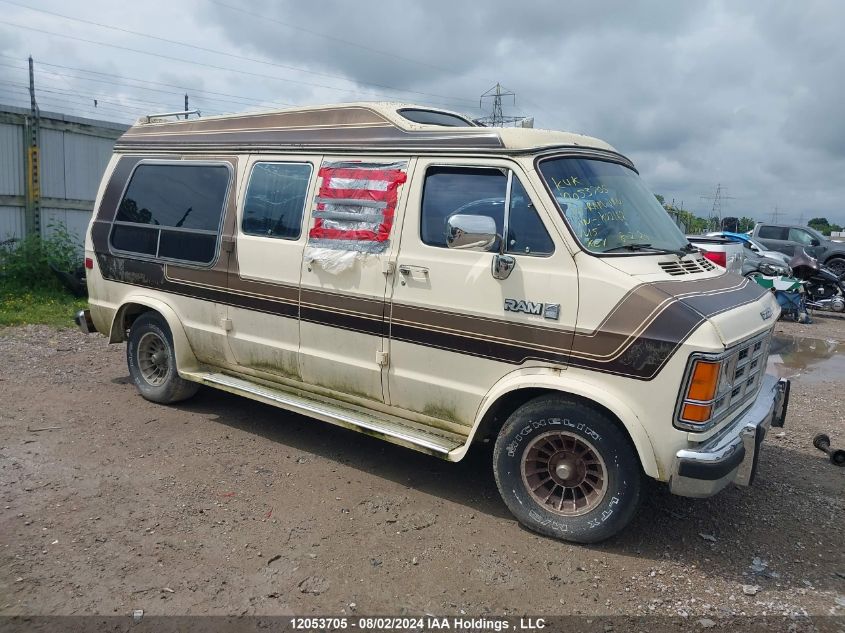1987 Dodge Ram Van B250 VIN: 2B6HB23T8HK221620 Lot: 12053705