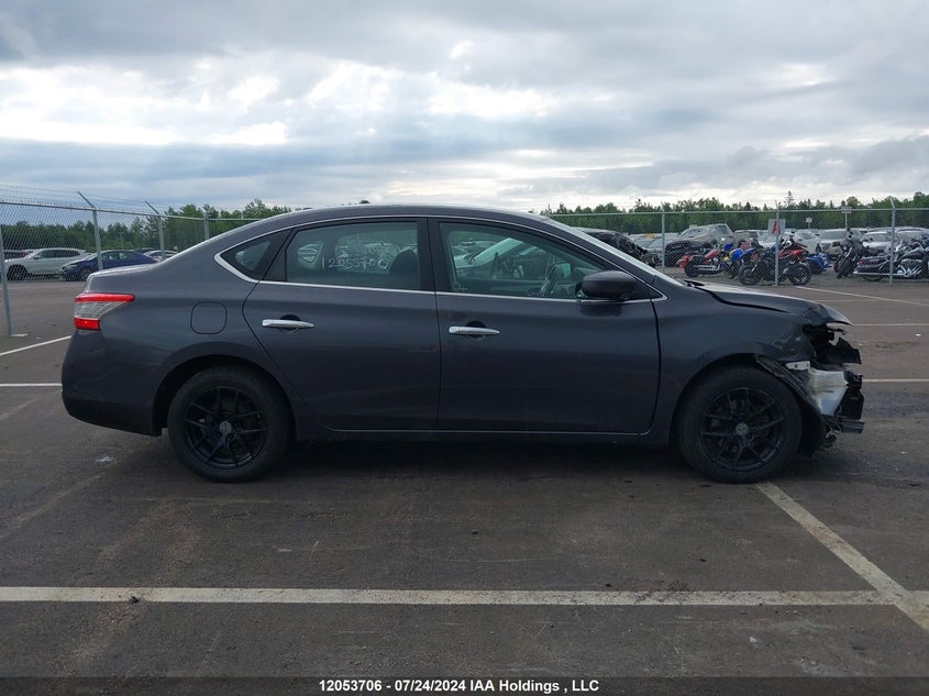 2015 Nissan Sentra VIN: 3N1AB7AP3FL670126 Lot: 12053706