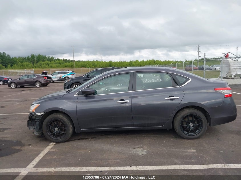 2015 Nissan Sentra VIN: 3N1AB7AP3FL670126 Lot: 12053706