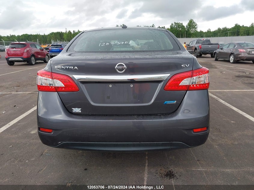 2015 Nissan Sentra VIN: 3N1AB7AP3FL670126 Lot: 12053706