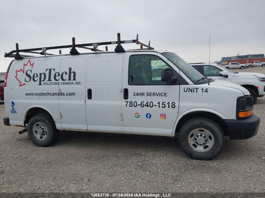 2013 Chevrolet Express VIN: 1GCWGFFA1D1151714 Lot: 12053725