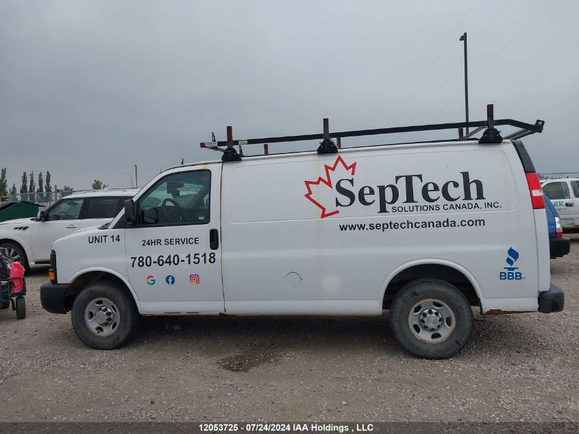 2013 Chevrolet Express VIN: 1GCWGFFA1D1151714 Lot: 12053725