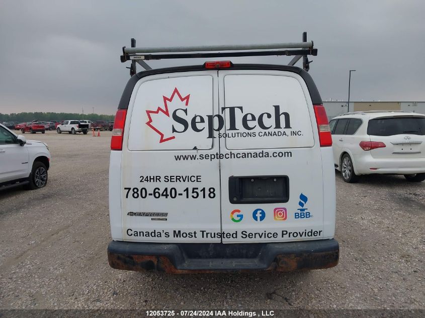 2013 Chevrolet Express VIN: 1GCWGFFA1D1151714 Lot: 12053725