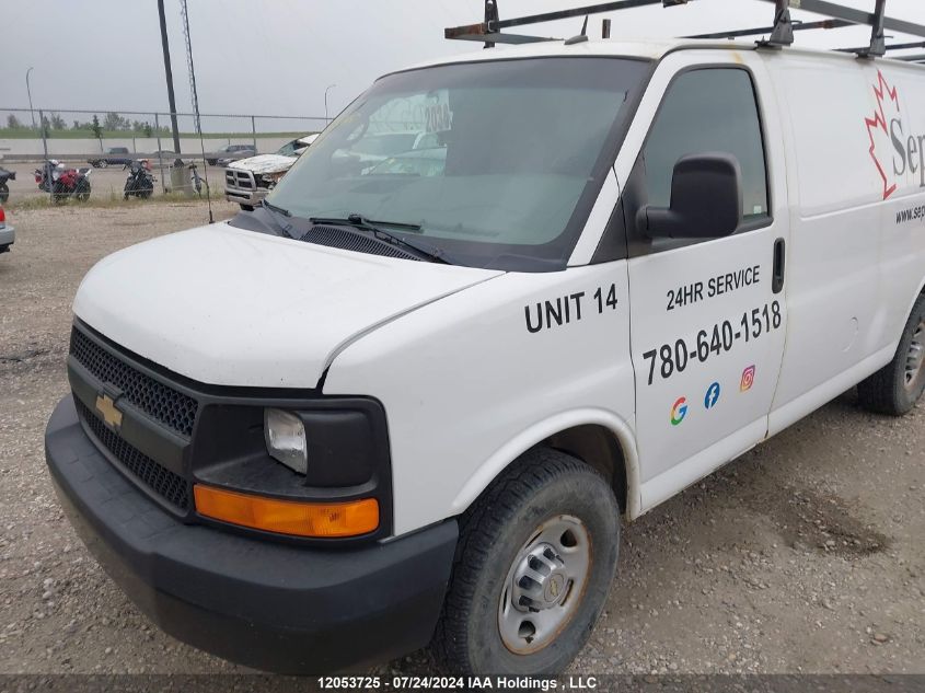 2013 Chevrolet Express VIN: 1GCWGFFA1D1151714 Lot: 12053725