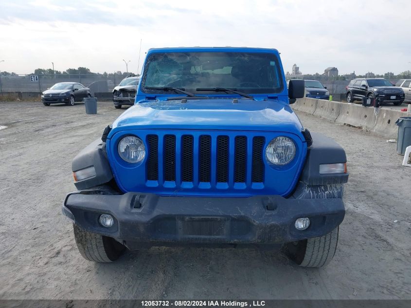 2022 Jeep Wrangler Sport VIN: 1C4GJXAN8NW202037 Lot: 12053732