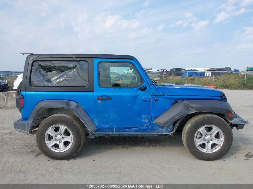 2022 Jeep Wrangler Sport VIN: 1C4GJXAN8NW202037 Lot: 12053732