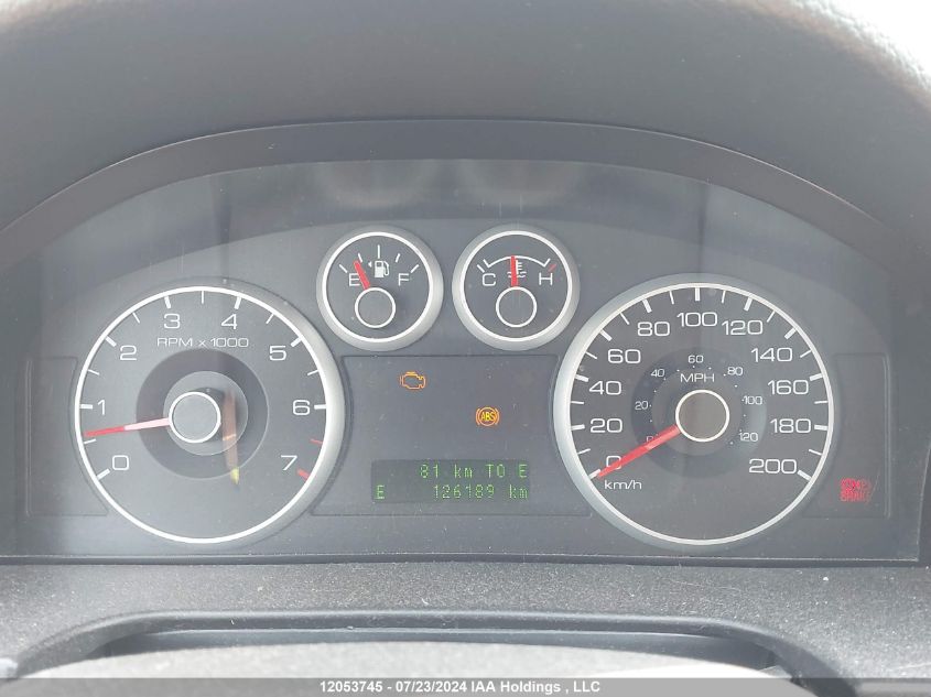 2007 Ford Fusion VIN: 3FAHP02137R182491 Lot: 12053745