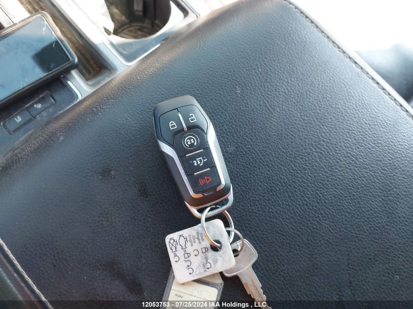 2017 Ford F-150 Lariat VIN: 1FTFW1EF6HFA78190 Lot: 12053753