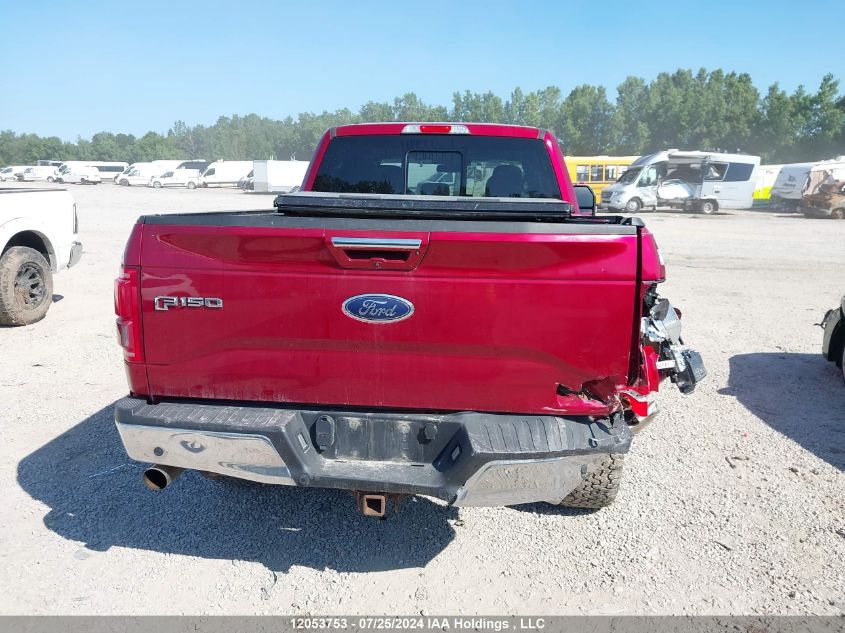 2017 Ford F-150 Lariat VIN: 1FTFW1EF6HFA78190 Lot: 12053753