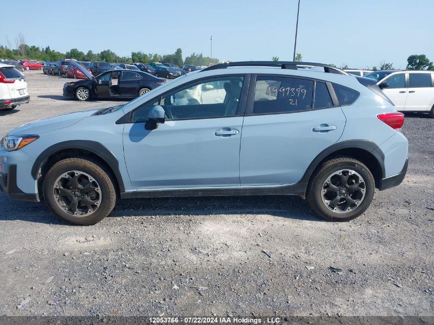 2021 Subaru Crosstrek VIN: JF2GTAPC5M8366931 Lot: 12053766