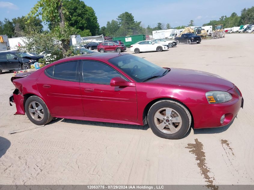 2005 Pontiac Grand Prix Gt VIN: 2G2WS522751280788 Lot: 12053775