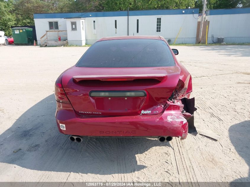 2005 Pontiac Grand Prix Gt VIN: 2G2WS522751280788 Lot: 12053775