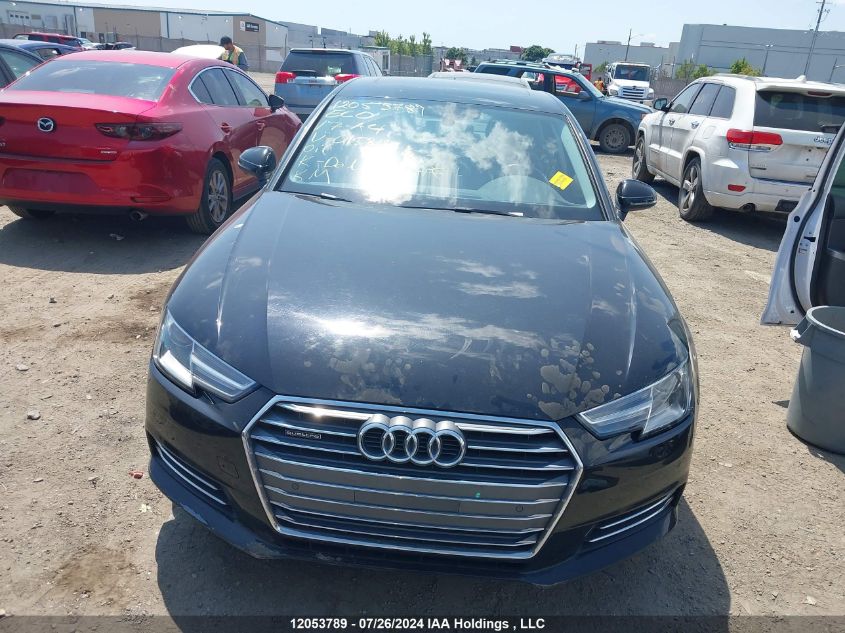 2017 Audi A4 VIN: WAUBNAF46HN015818 Lot: 12053789