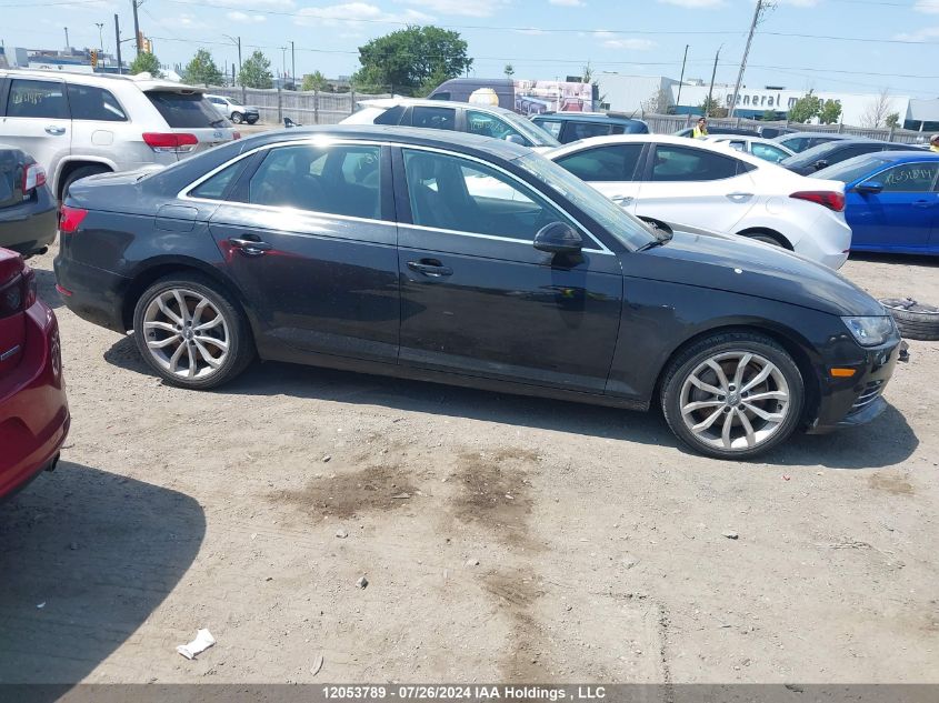 2017 Audi A4 VIN: WAUBNAF46HN015818 Lot: 12053789