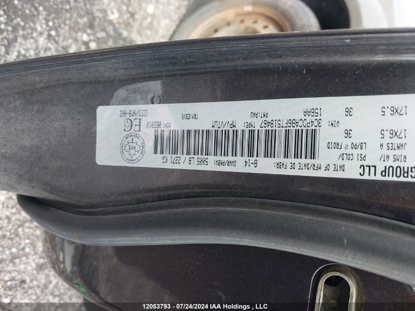 2015 Dodge Journey Se VIN: 3C4PDCAB6FT518467 Lot: 12053793