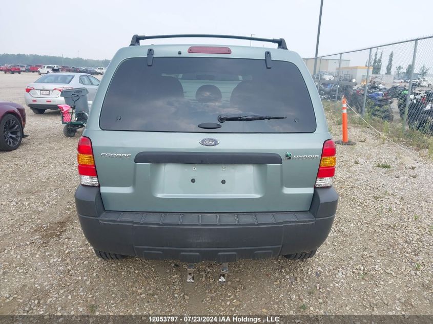 2005 Ford Escape Hybrid VIN: 1FMCU96H45KC30053 Lot: 12053797