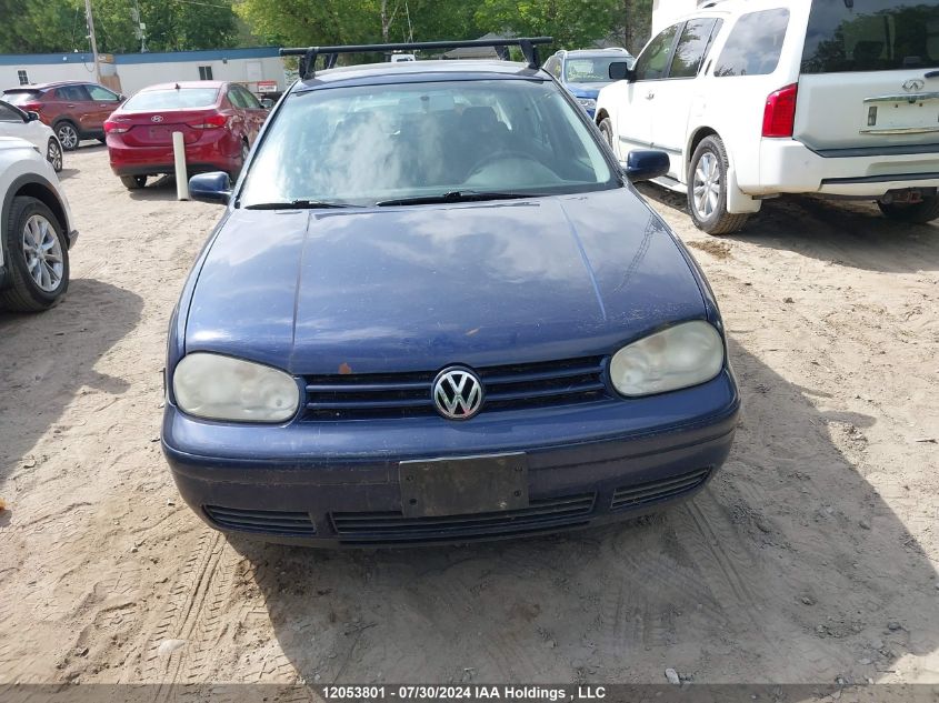 2002 Volkswagen Golf VIN: 9BWFB21J024046534 Lot: 12053801