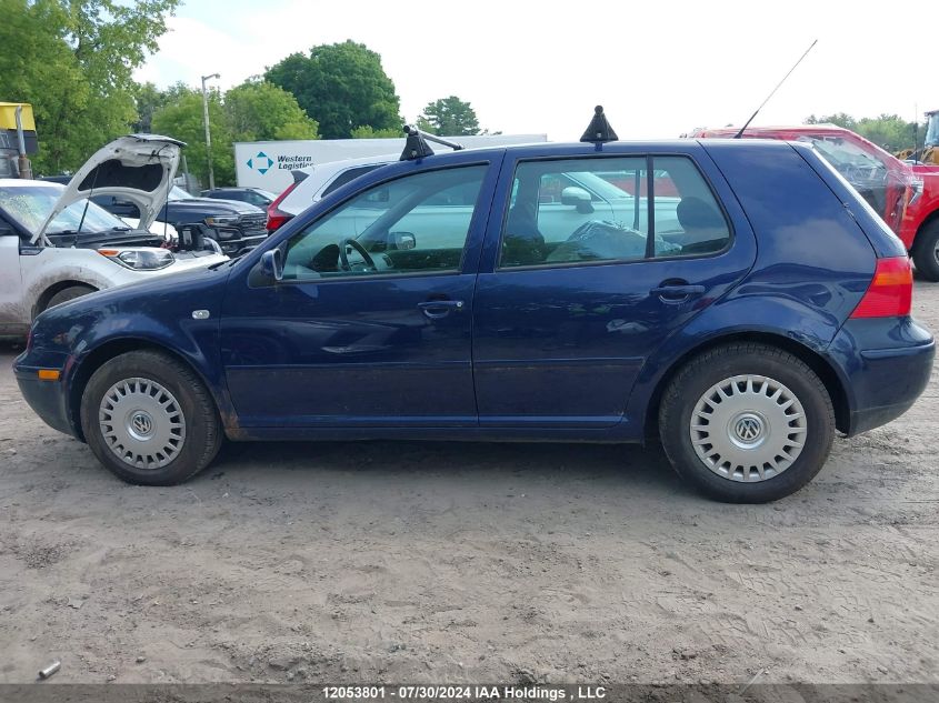 2002 Volkswagen Golf VIN: 9BWFB21J024046534 Lot: 12053801