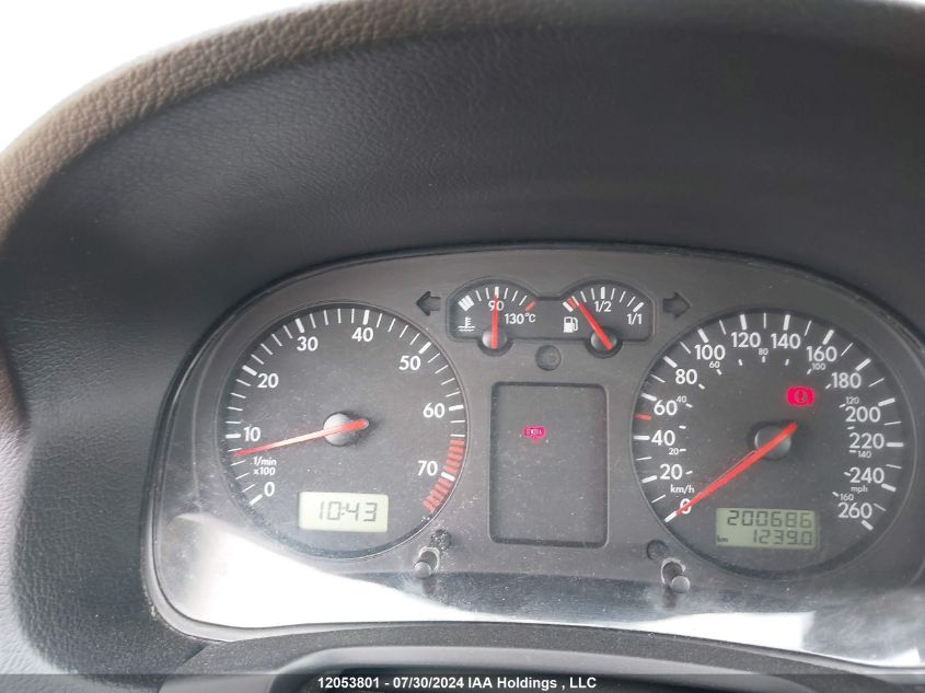 2002 Volkswagen Golf VIN: 9BWFB21J024046534 Lot: 12053801