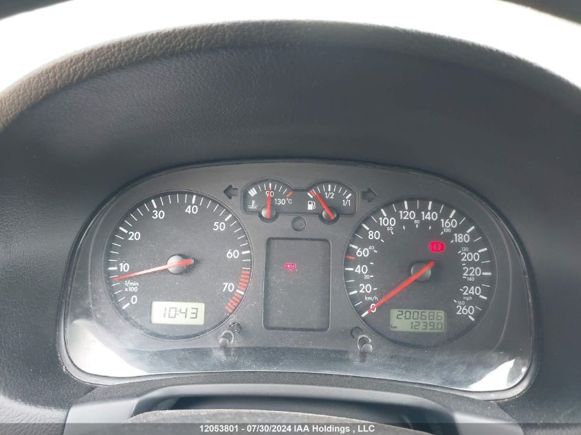 2002 Volkswagen Golf VIN: 9BWFB21J024046534 Lot: 12053801