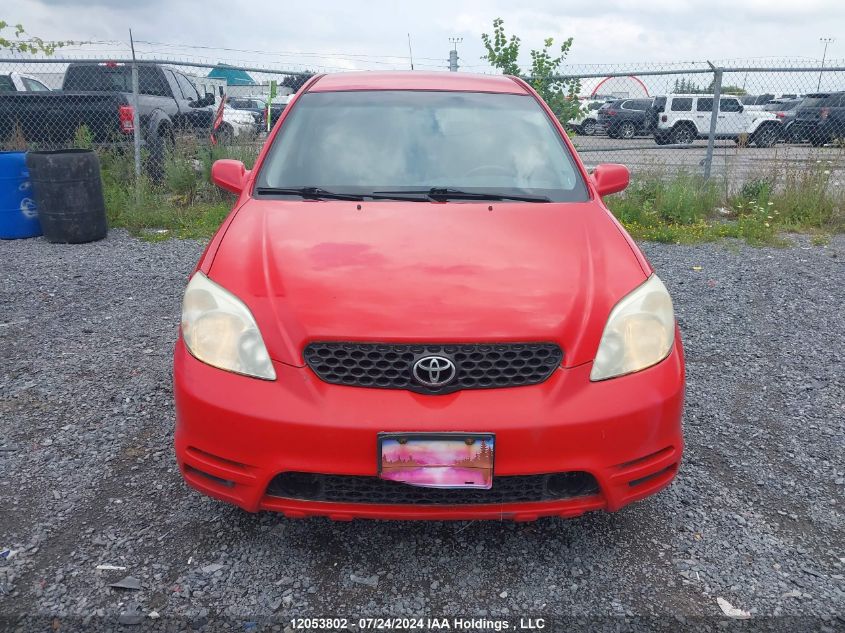 2003 Toyota Corolla Matrix Xr VIN: 2T1LR32E63C716392 Lot: 12053802