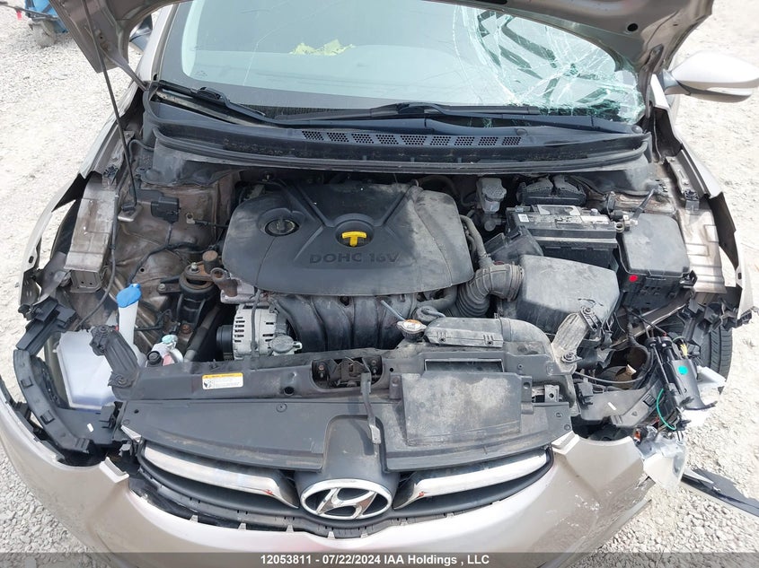 2013 Hyundai Elantra Gls/Limited VIN: 5NPDH4AE3DH341753 Lot: 12053811