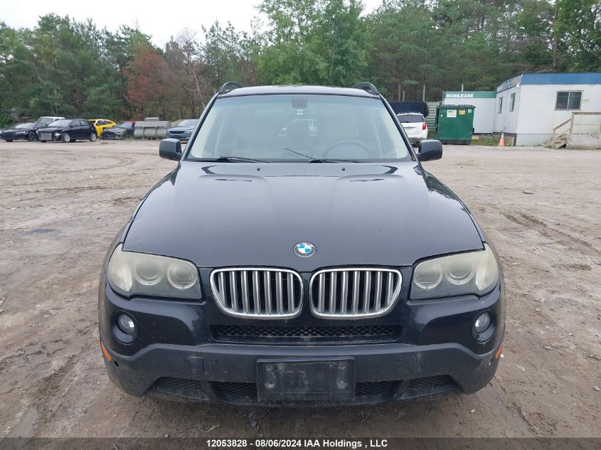 2008 BMW X3 3.0Si VIN: WBXPC93468WJ05730 Lot: 12053828