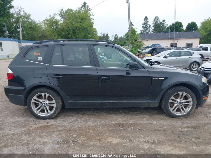 2008 BMW X3 3.0Si VIN: WBXPC93468WJ05730 Lot: 12053828