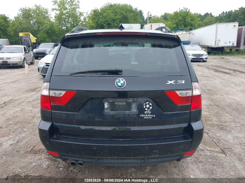 2008 BMW X3 3.0Si VIN: WBXPC93468WJ05730 Lot: 12053828