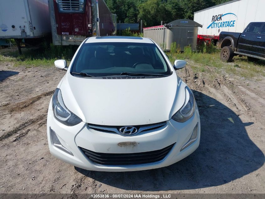 2014 Hyundai Elantra VIN: 5NPDH4AE9EH519487 Lot: 12053836