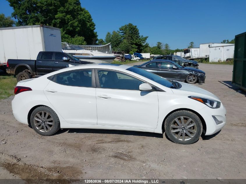 2014 Hyundai Elantra VIN: 5NPDH4AE9EH519487 Lot: 12053836