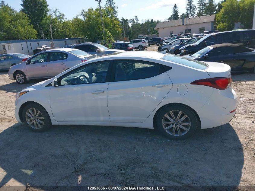 2014 Hyundai Elantra VIN: 5NPDH4AE9EH519487 Lot: 12053836