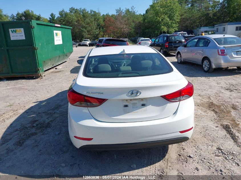 2014 Hyundai Elantra VIN: 5NPDH4AE9EH519487 Lot: 12053836