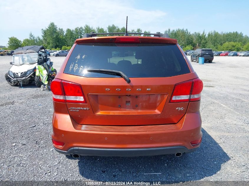 2014 Dodge Journey VIN: 3C4PDDFG9ET123496 Lot: 12053837