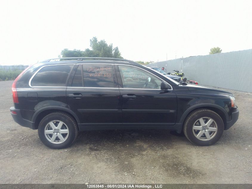 2006 Volvo Xc90 VIN: YV4CZ592261289693 Lot: 12053845