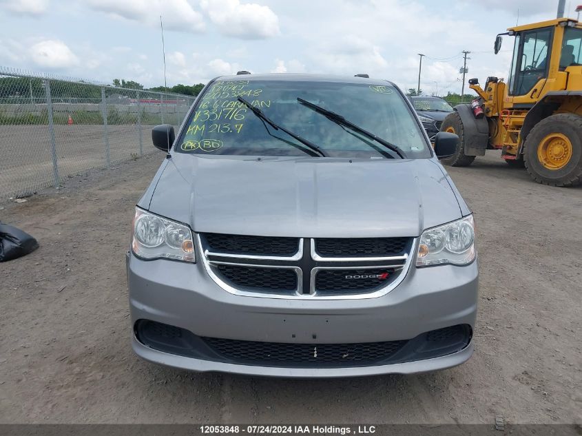 2016 Dodge Grand Caravan VIN: 2C4RDGBGXGR331716 Lot: 12053848