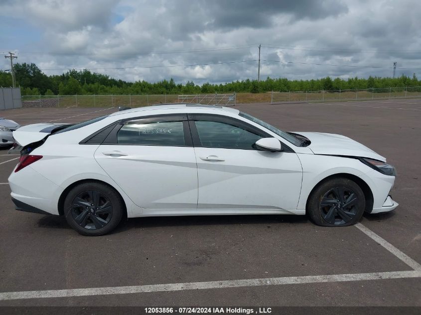 2021 Hyundai Elantra Preferred Ivt With Sun And Tech Package VIN: KMHLM4AG1MU076423 Lot: 12053856