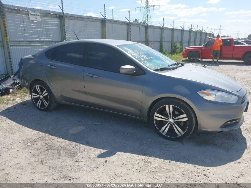 2013 Dodge Dart Sxt/Rallye VIN: 1C3CDFBH6DD220494 Lot: 12053857