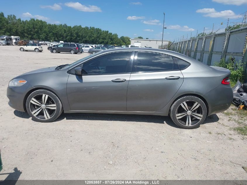 2013 Dodge Dart Sxt/Rallye VIN: 1C3CDFBH6DD220494 Lot: 12053857