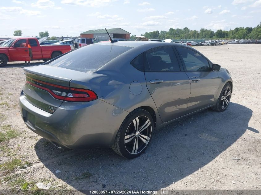 2013 Dodge Dart Sxt/Rallye VIN: 1C3CDFBH6DD220494 Lot: 12053857