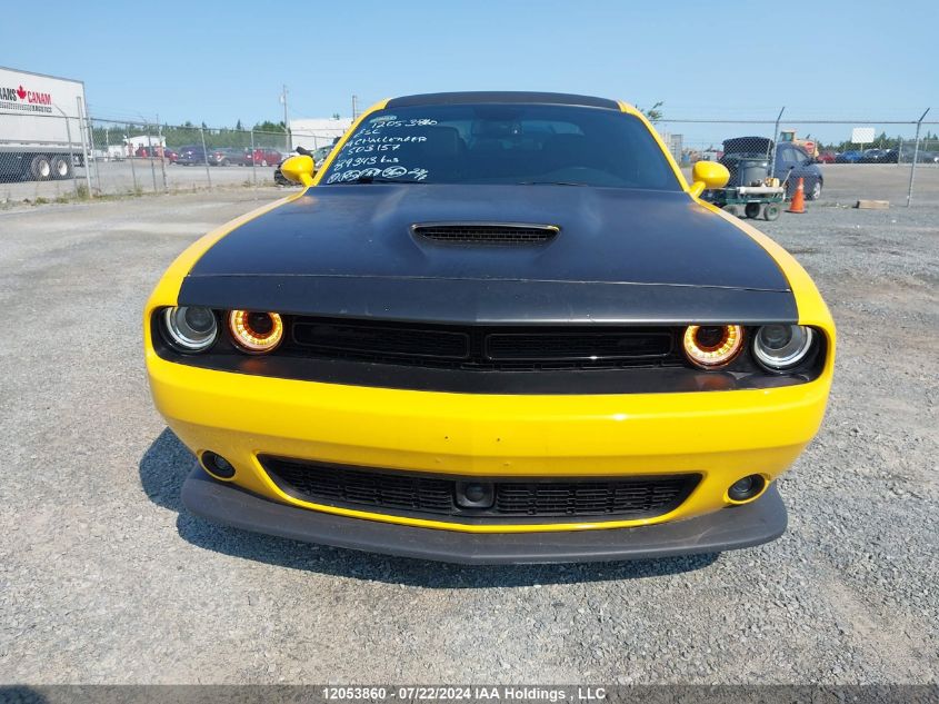 2019 Dodge Challenger Gt VIN: 2C3CDZKG0KH503157 Lot: 12053860