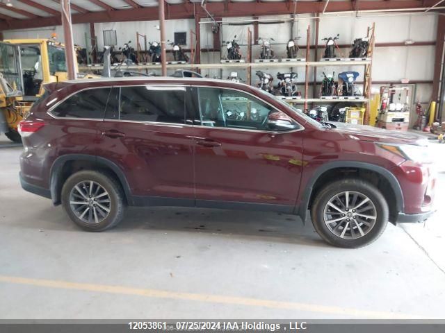 2019 Toyota Highlander Se/Xle VIN: 5TDJZRFH0KS706946 Lot: 12053861