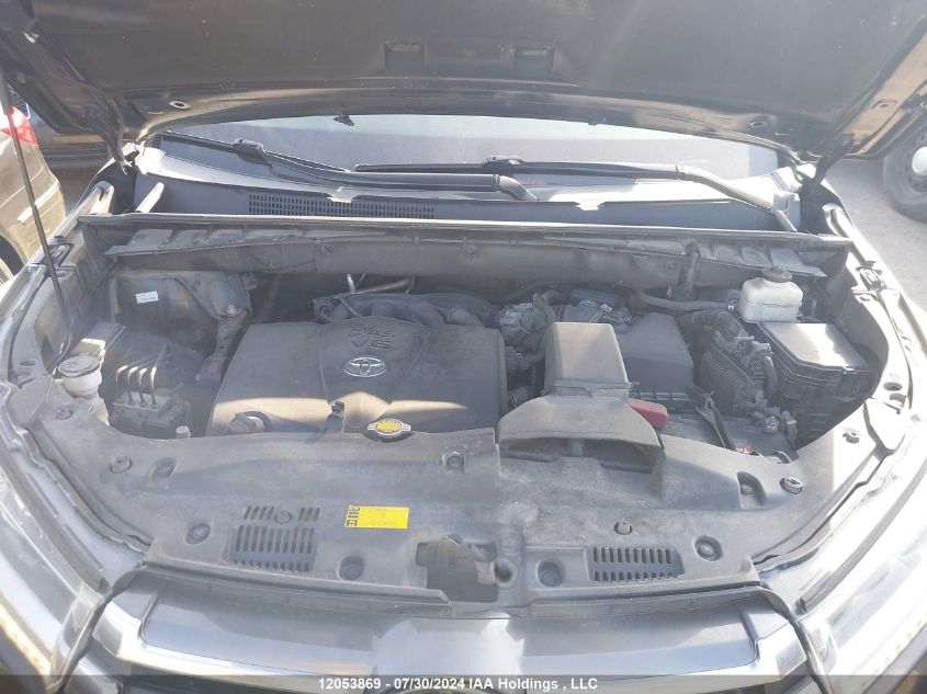 2017 Toyota Highlander VIN: 5TDJZRFH9HS383747 Lot: 12053869