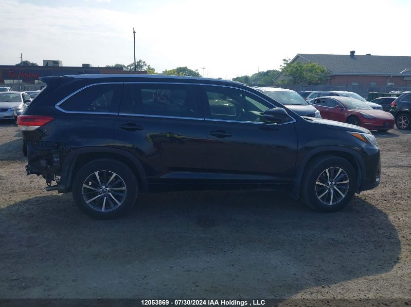 2017 Toyota Highlander VIN: 5TDJZRFH9HS383747 Lot: 12053869